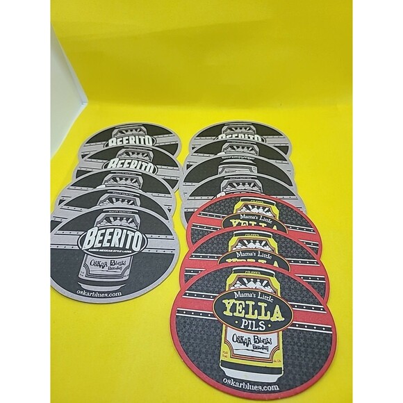 12 Oskar Blues Brewery  Beer Coaster Lyons CO - Picture 5 of 7